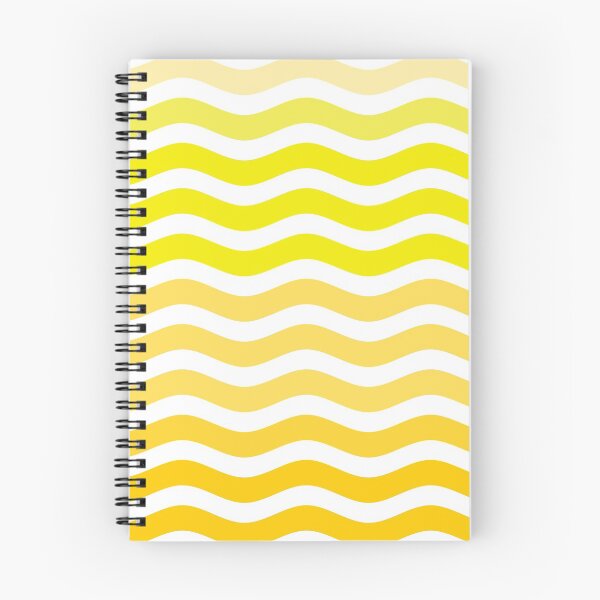 Item preview, Cute summer yellow wave graphic pattern  designed and sold by likebakerdo.