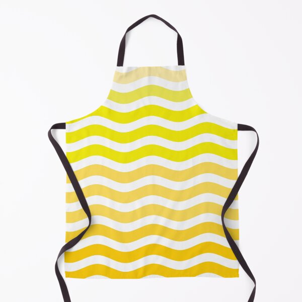 Item preview, Cute summer yellow wave graphic pattern designed and sold by likebakerdo.