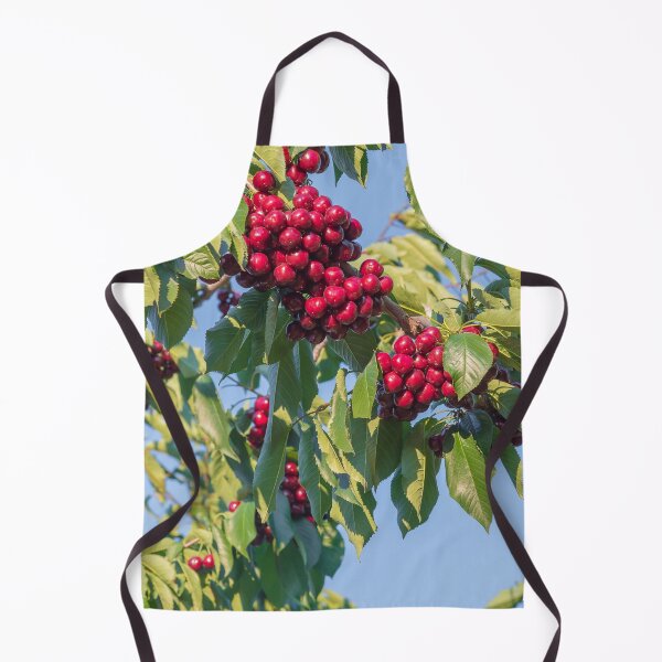 Item preview, Branches of Ripe Okanagan Cherries Blue Sky designed and sold by Amy Mitchell.