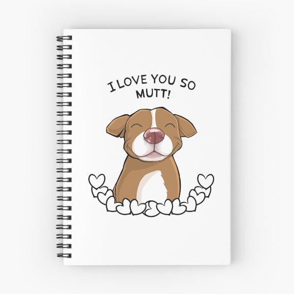 Item preview, I Love You So Mutt designed and sold by KickingCones.
