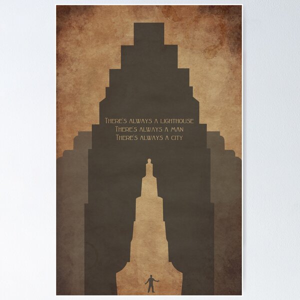 Bioshock Infinite - 2 Worlds Poster by mateliste