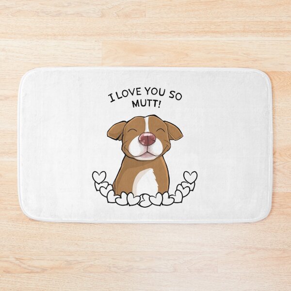 Item preview, I Love You So Mutt designed and sold by KickingCones.