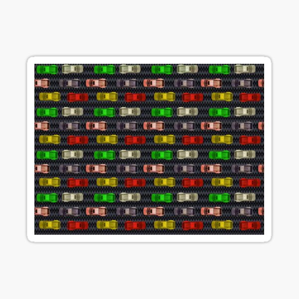 Game Car Race Sticker
