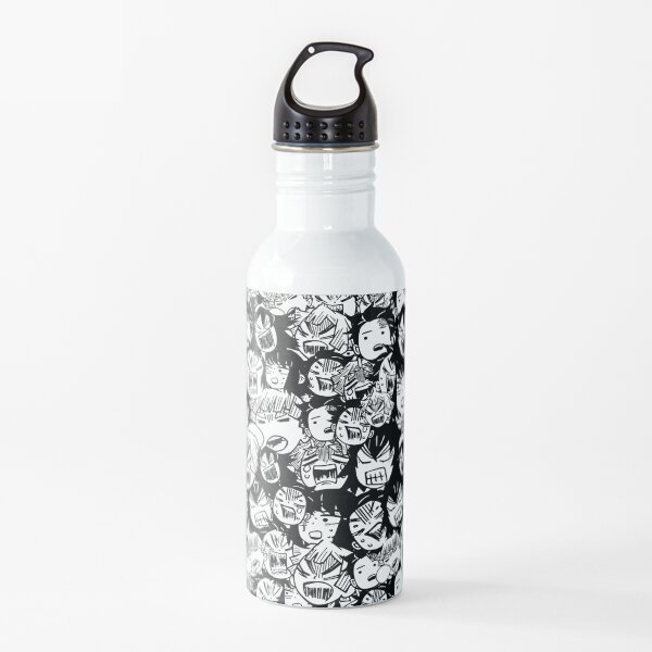 Demon Slayer Faces Water Bottle