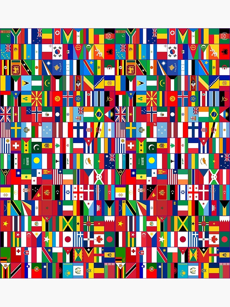 flags-of-the-world-poster-by-dusicap-redbubble