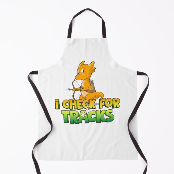 Item preview, I Check for Tracks - Dragon Ranger designed and sold by gallantgoblin.