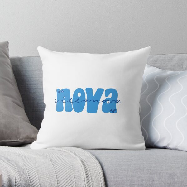 Villanova Nova Nation Blue Retro Coussin