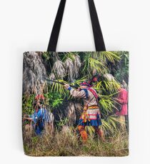 Seminole War Reenactment in South Florida Tote Bag