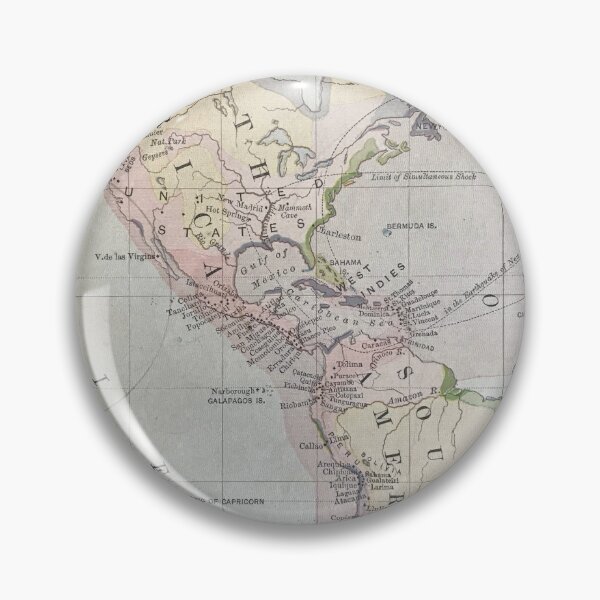 Item preview, Volcano Map, 1800s, United States, North America, South America designed and sold by djrunnels.