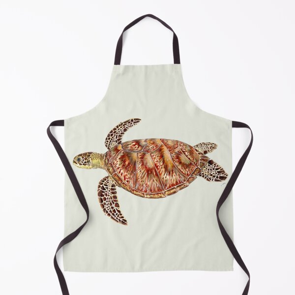 Item preview, Beautiful green sea turtle Chelonia Mydas designed and sold by chloeyzoard.