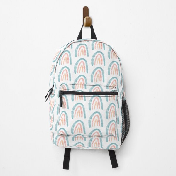 Item preview, Teal Orange and Pink Rainbow designed and sold by elliebass.