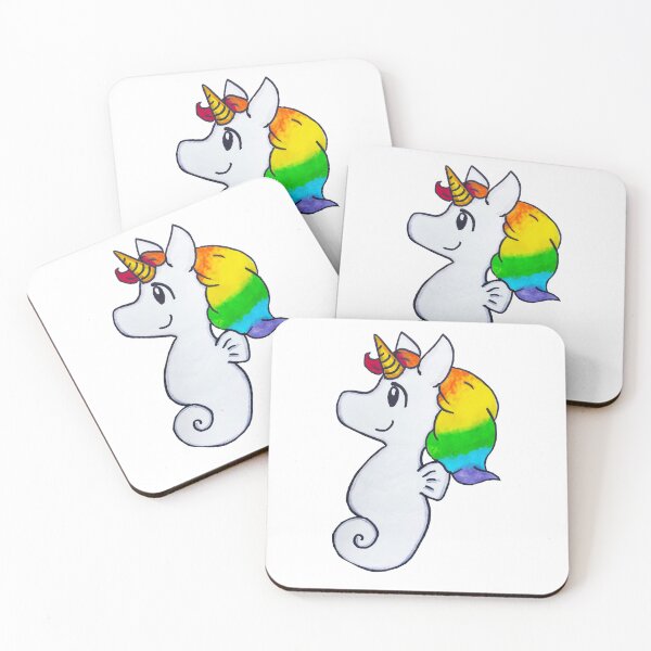 Item preview, Seahorse Unicorn  designed and sold by ShamrockTea.