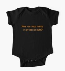 Have you tried turning it off and on again? (Alternative) One Piece - Short Sleeve