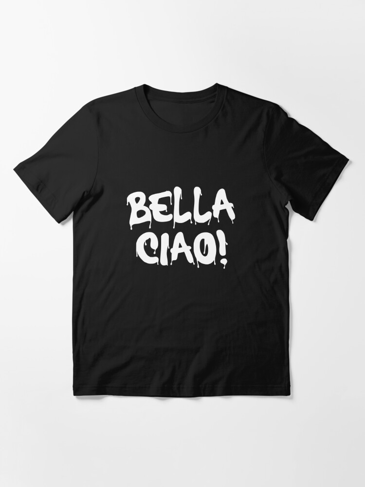 T shirt casa discount de papel bella ciao