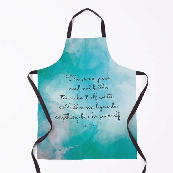Item preview, The snow goose need not bathe to make itself white. Neither need you do anything but be yourself. Lao Tzu designed and sold by StudioCitrine.
