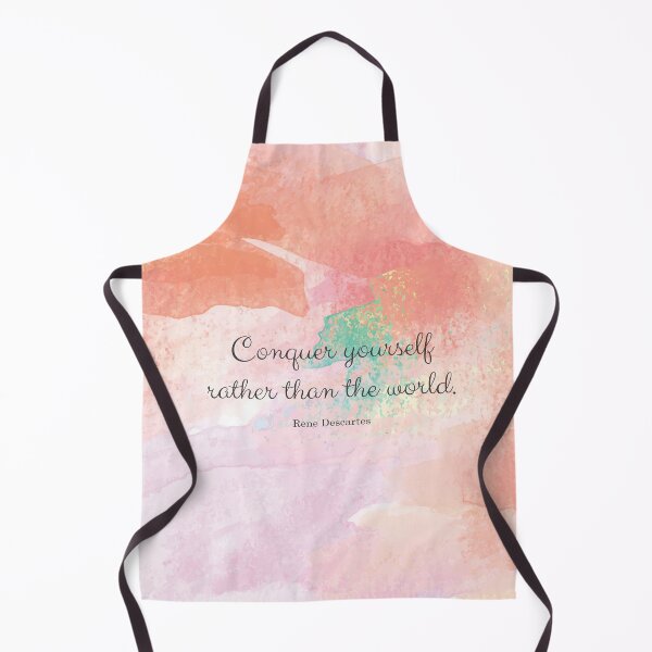 Item preview, Conquer yourself rather than the world. Rene Descartes designed and sold by StudioCitrine.