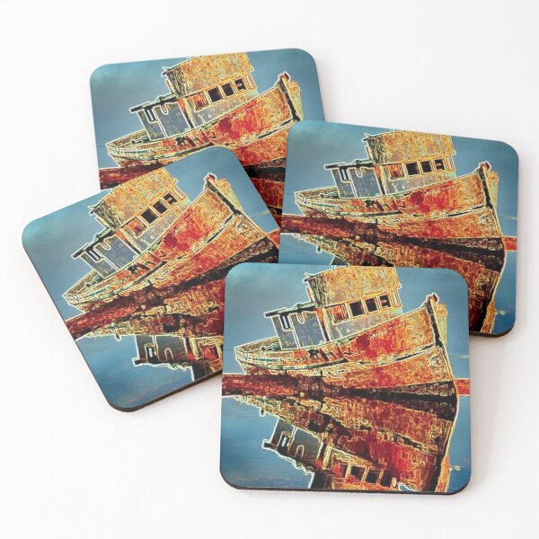 Item preview, RUSTY TUG BOAT designed and sold by michaeltodd.