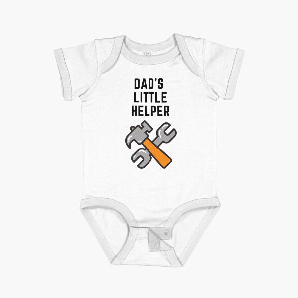 Item preview, Dad's Little Helper - Baby Onesie and Toddler Clothing designed and sold by OnesiePlus.