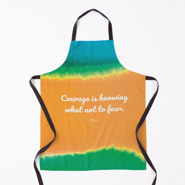 Item preview, Courage is knowing what not to fear. Plato designed and sold by StudioCitrine.