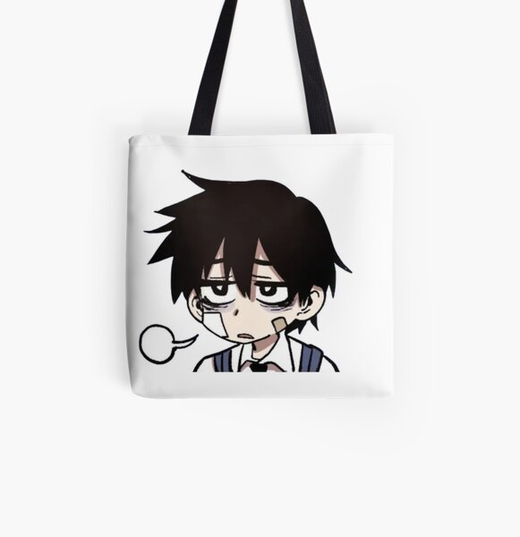 STUDY - SAD JAPANESE ANIME AESTHETIC Tote Bag by Poser_Boy