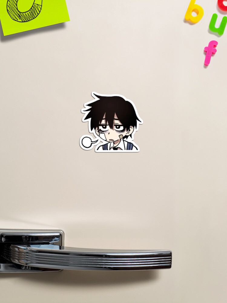 Sad Anime Boy Magnet for Sale by arsenaa