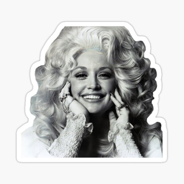 The Gorgeous Dolly Parton  Sticker