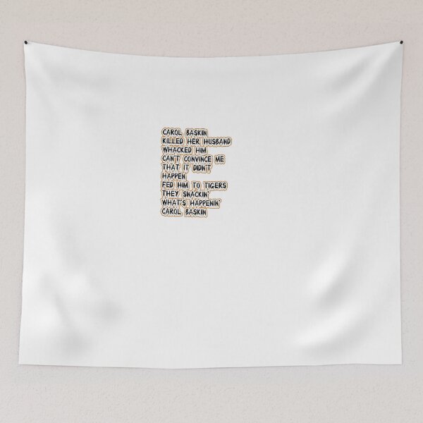 Item preview, Carol baskin  designed and sold by Kensey schilhab.