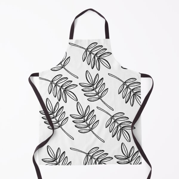 Item preview, black leaves pattern designed and sold by AgatX.