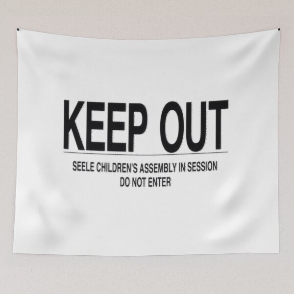 Item preview, KEEP OUT SEELE designed and sold by sawhorsedvd.