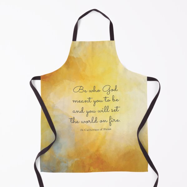 Item preview, Be who God meant you to be and you will set the world on fire. St Catherine of Siena designed and sold by StudioCitrine.