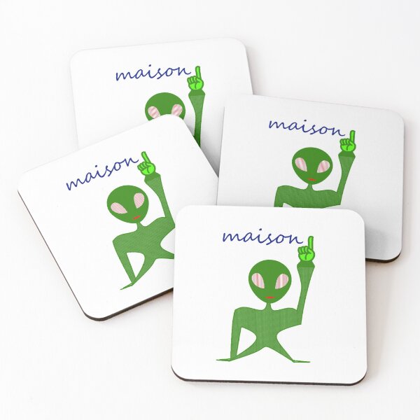 Item preview, green alien seeks house designed and sold by loiret1958.