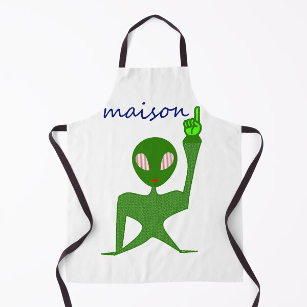 Item preview, green alien seeks house designed and sold by loiret1958.