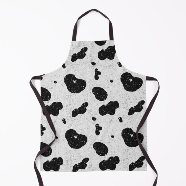 Item preview, Glitter Cow Print Pattern designed and sold by RoserinArt.