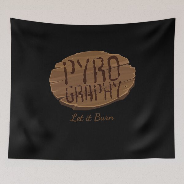 Item preview, Pyrography Let It Burn designed and sold by MooonTees.
