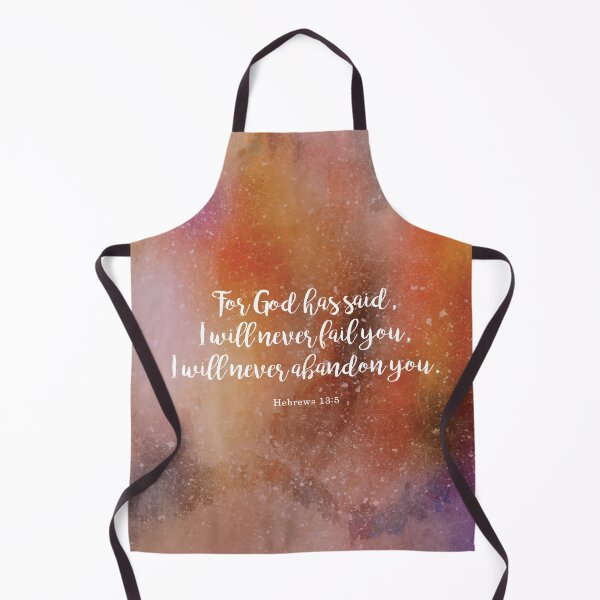 Item preview, For God has said, I will never fail you.  Hebrews 13:5 designed and sold by StudioCitrine.