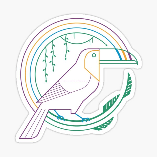 Aperçu de l'œuvre Rainbow Forest créée et vendue par thepapercrane.