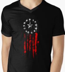 Old World Flag Men's V-Neck T-Shirt