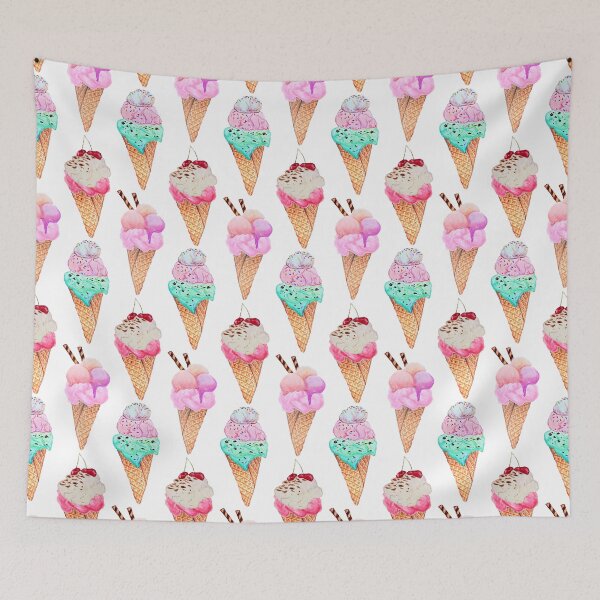 Item preview, Icecream pastel pretty watercolor art, so yummy and fully loaded designed and sold by MagentaRose.