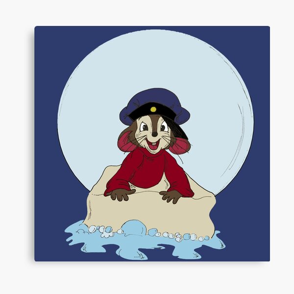 American Mouse Canvas Print