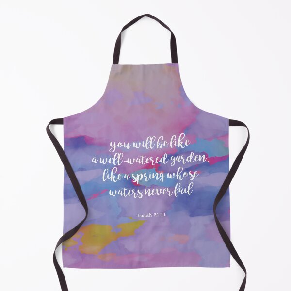 Item preview, You will be like a well-watered garden, Isaiah 21:11 designed and sold by StudioCitrine.