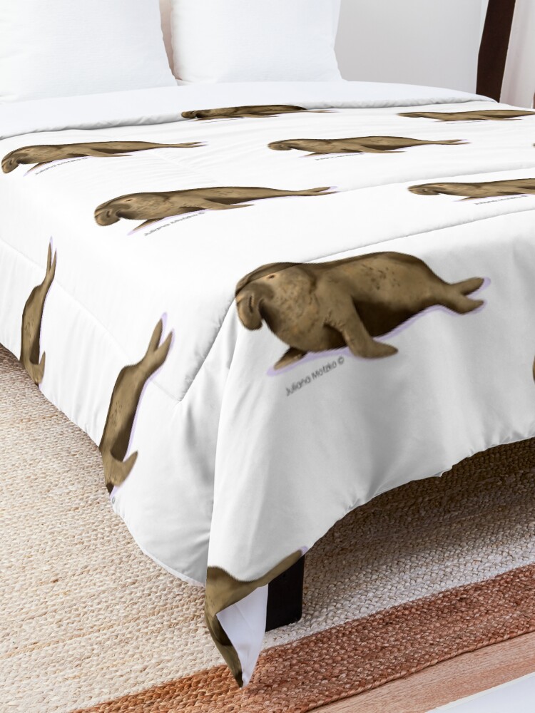 Alternate view of Elephant Seal Comforter