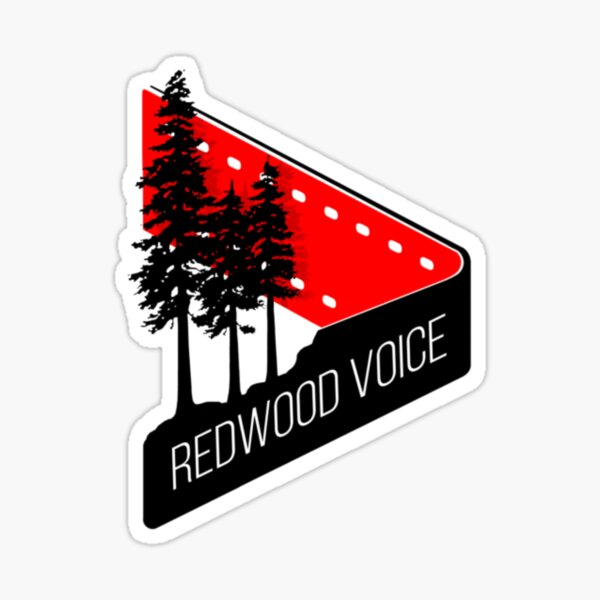 Redwood Forest Stickers: Three Vinyl Stickers, Coastal Redwood, Banana –  Coyote Brush Studios