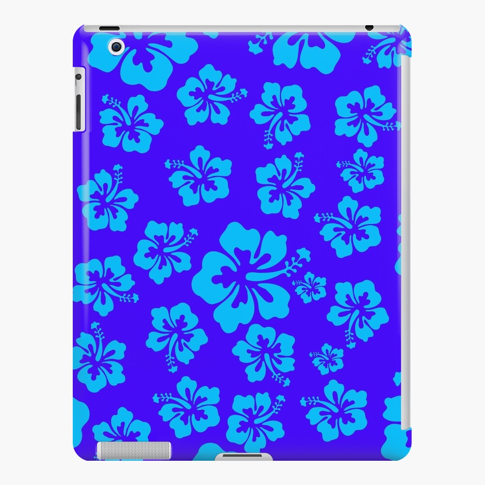 Chicago Cubs White Hibiscus Turquoise Stripe Pattern 3D Hawaiian