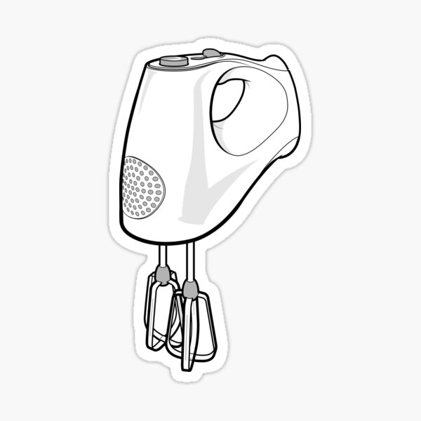 Electric Whisk Sticker