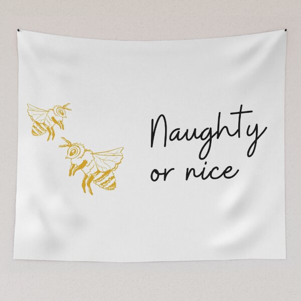 Item preview, Bee Naughty or Nice designed and sold by nzsimmer.