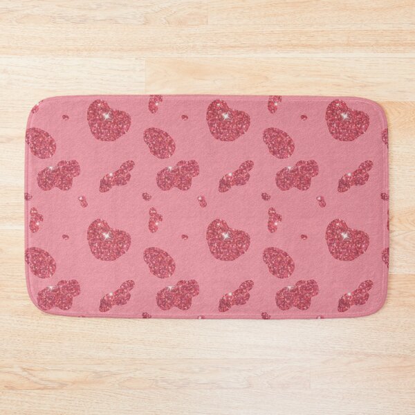 Item preview, Glitter Pink Cow Print Pattern | Glitter Strawberry Cow Print Pattern designed and sold by RoserinArt.