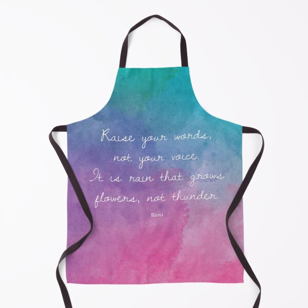 Item preview, Raise your words, not your voice. - Rumi designed and sold by StudioCitrine.