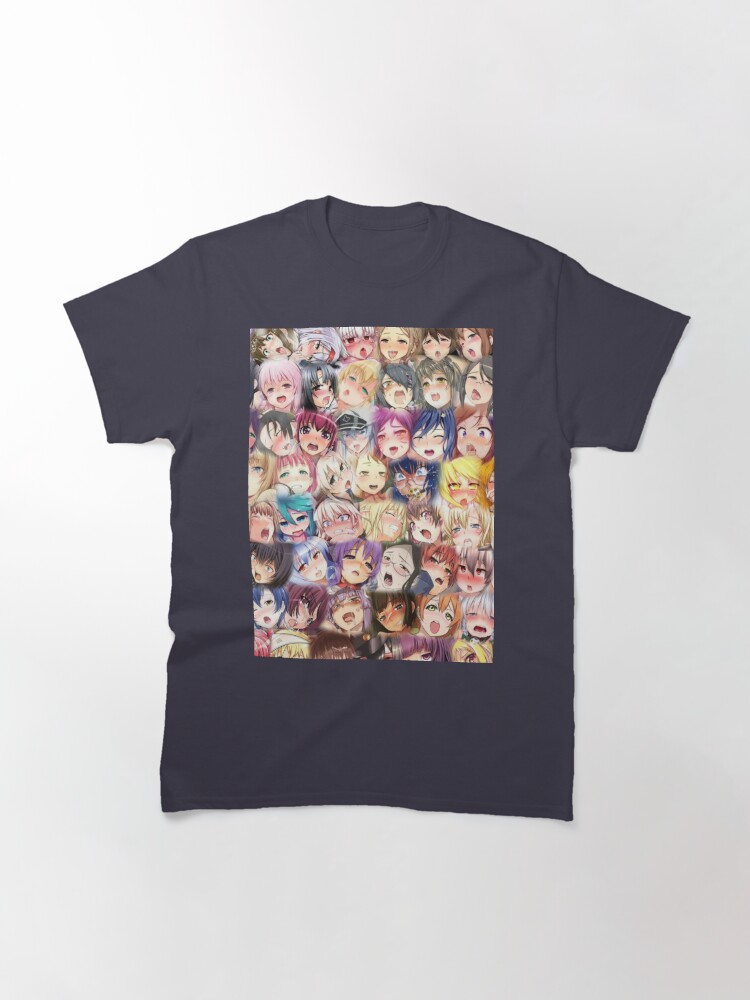 Ahegao T Shirt By Subha899 Redbubble - roblox ahegao t shirt