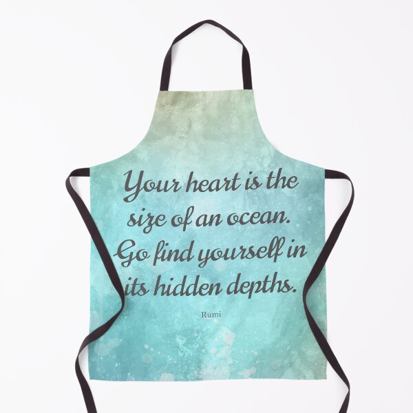 Item preview, Your heart is the size of an ocean. - Rumi designed and sold by StudioCitrine.