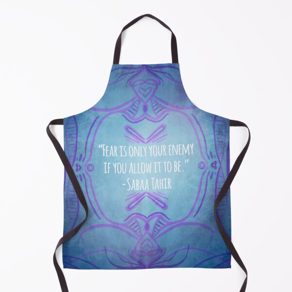 Item preview, "Fear is Only Your Enemy" - Sabaa Tahir designed and sold by Manda Lyn LaCorte.